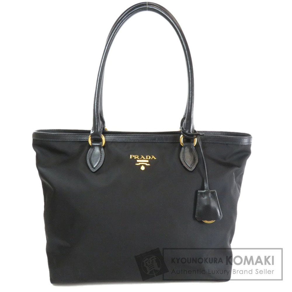 Prada Tessuto tote bag leather handles